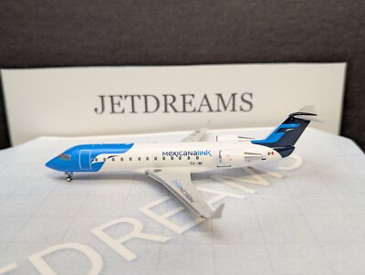 1/200 MEXICANALINK MEXICANA LINK BOMBARDIER CRJ-200 10'S COLORS XA-IMI NG MODEL