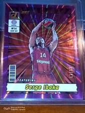 2023-24 Panini Donruss EuroLeague Basketball Serge Ibaka NET Marvels purple /99