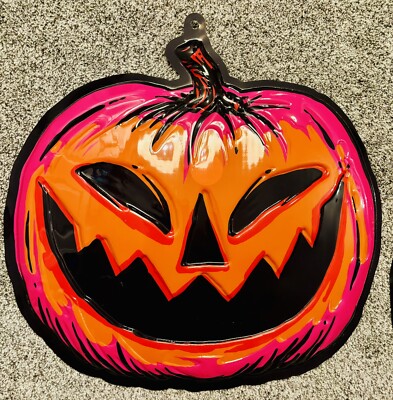 Hyde & Eek Target Halloween Retro Vac Form Hanging Wall Sign Set