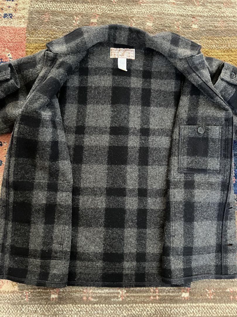 FILSON Macchino Wool Cruiser Jacket Made In Usa Men's Gem