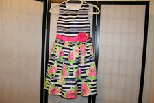JONA MICHELLE BEAUTIFUL FLORAL GIRL'S DRESS SZ 8 EUC