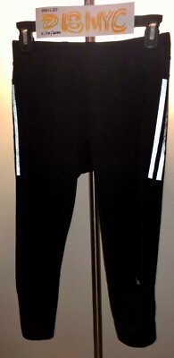 Rare Adidas ELITE Supernova Reflective 3/4 Black Tights Gyakusou sz S