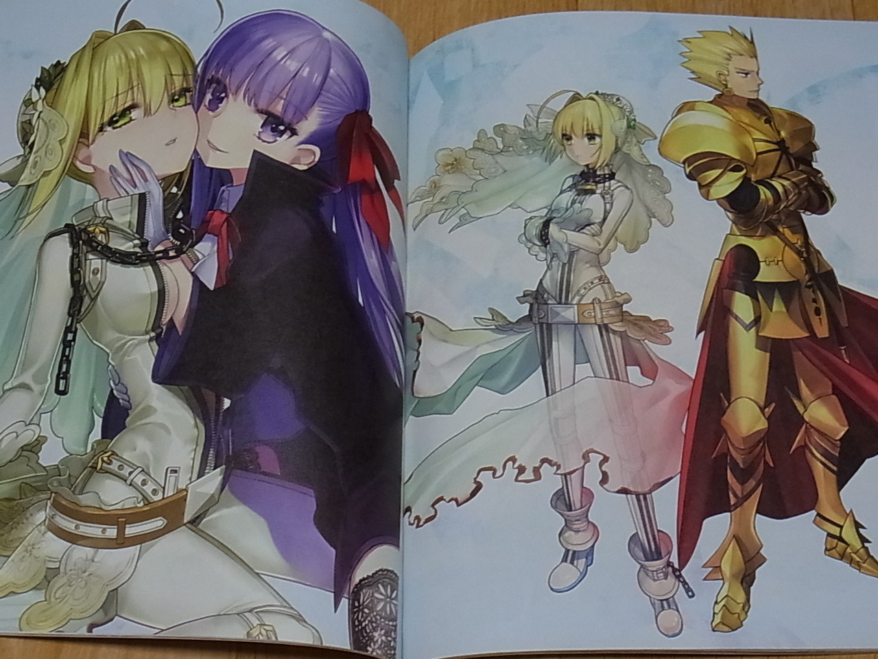 Fate EXTRA material WADA ARCO Illustrations 50 page TYPE-MOON FGO | eBay