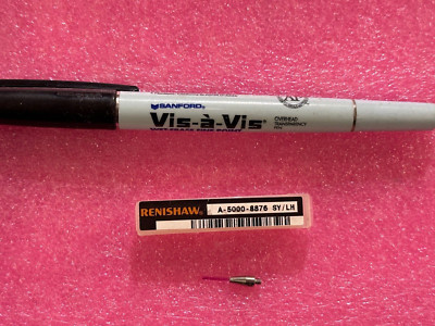 Renishaw A-5000-8876 SY/LH M2 Ø1 mm ruby spherically ended cylinder, SS Stem