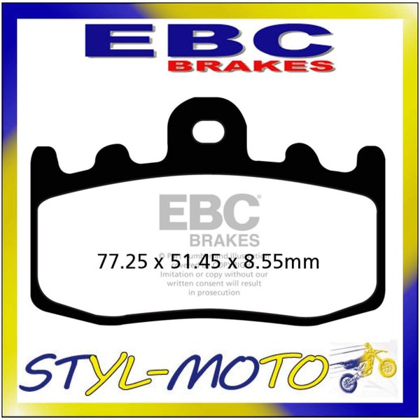 FA335HH EBC Sinter-BremsbeläGe Vorne FüR BMW R 1200 GS Rallye 2012-image