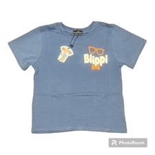 Blippi Official Blue Toddler Childrens Child T Shirt Size Youth XS New With Tags