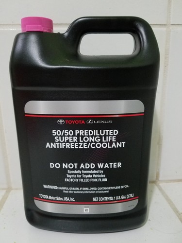 Buy 1 Gallon Toyota Lexus Scion Super Long Life Pink Antifreeze Coolant 