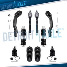 Front Lower Ball Joint Sway Bar Tie Rod Boots Kit for 1996-2000 Honda Civic 1.6L