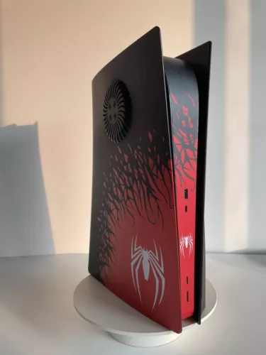 Marvel Spider-Man 2 PlayStation 5 PS5 Faceplate DIGITAL  Version Vented USA SHIP