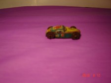 VINTAGE Tin Litho Toy Little Ambulance Car Japan A-12