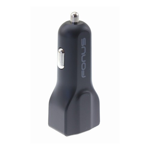 30W 2-Port Adaptive Fast USB Car DC Charger Quick Charge Dual for Smartphones - 第 3/6 張圖片