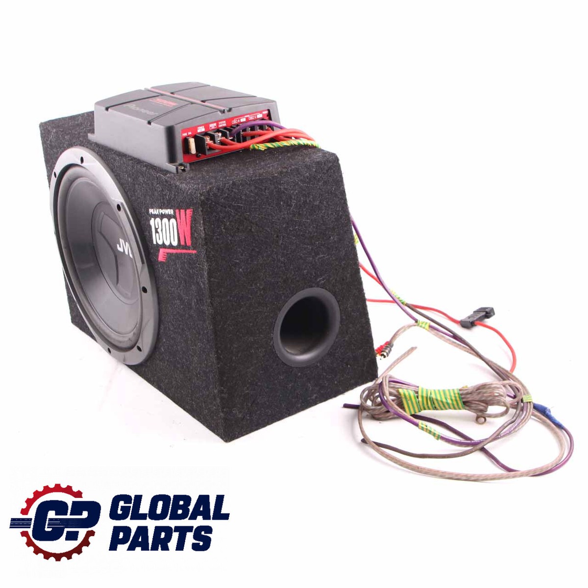 JVC Subwoofer Car Audio Speaker Active Bass Box 1300W Pioneer