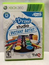 U Draw Studio Instant Artist 2010( Microsoft Xbox 360) Complete CIB THQ Tested
