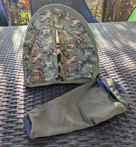 21ST CENTURY/G.I. JOE Tent and Sleeping Bag CAMPING GEAR - 1990's-early 2000's
