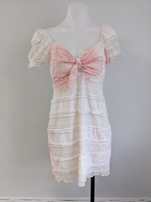 knee length dresses for ladies OOO Mini Dress ~ Sand Shells Gauze – Show Me Your Mumu main image 0