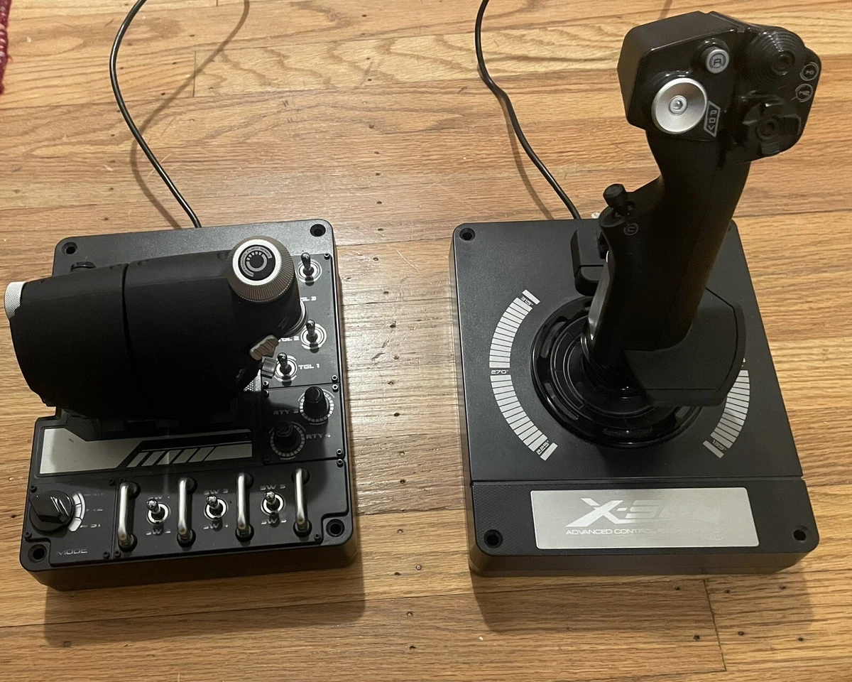 LOGICOOL X56 HOTAS フライトスティック＆ラダーペダルセット s-l1200.webp