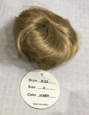 BYRON DOLL WIGS / STYLE B-32 / SHORT CAP STYLE / SIZE 10 / HONEY BLONDE / NEW