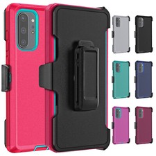 For Samsung Galaxy Note10/Note10 Plus Heavy Duty Shockproof Case Cover Belt Clip