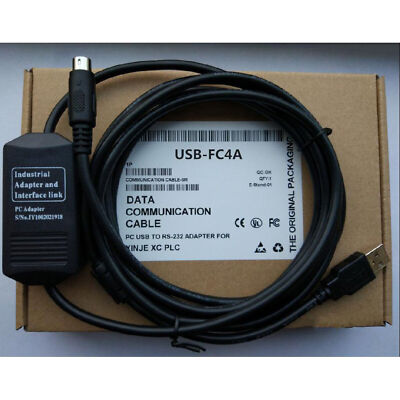 one New for   USB-FC4A PLC programming Cable Fast Delivery #D9