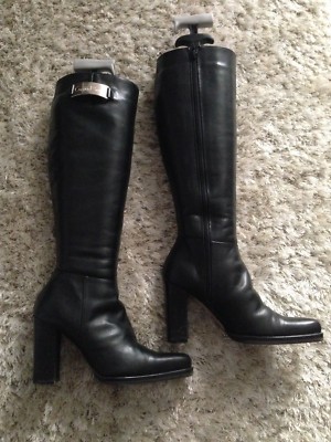 Damen Stiefel 36 Winterstiefel Lammfell Lederstiefel Lederschuhe