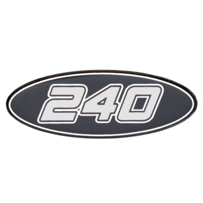 Crownline Boat Raised Decal 40160 | 240 Black