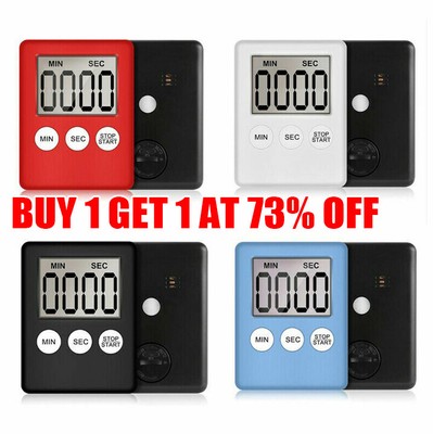 Mini magnetische digitale Küche BBQ Timer Count Up Down Kochen Lebensmittel Alarm