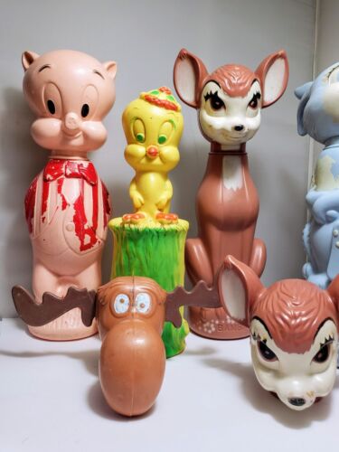 Lotto Soaky Vintage Bubble Club Bath Hanna Barbera anni 60 Purex - Foto 2 di 13