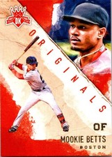 2017 Panini Diamond Kings #DO-12 Mookie Betts DK Originals baseball card 10FFF