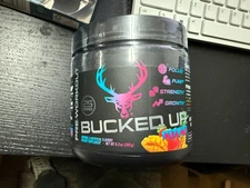 BUCKED UP MIAMI PRE-WORKOUT ENERGY PUMP 25 SERVING EXP: 2027 NEW SEALED