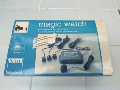 Einparkhilfe Rückfahrwarner Waeco MWE-200 MagicWatch 3 Sensoren 12 / 24v WoMo