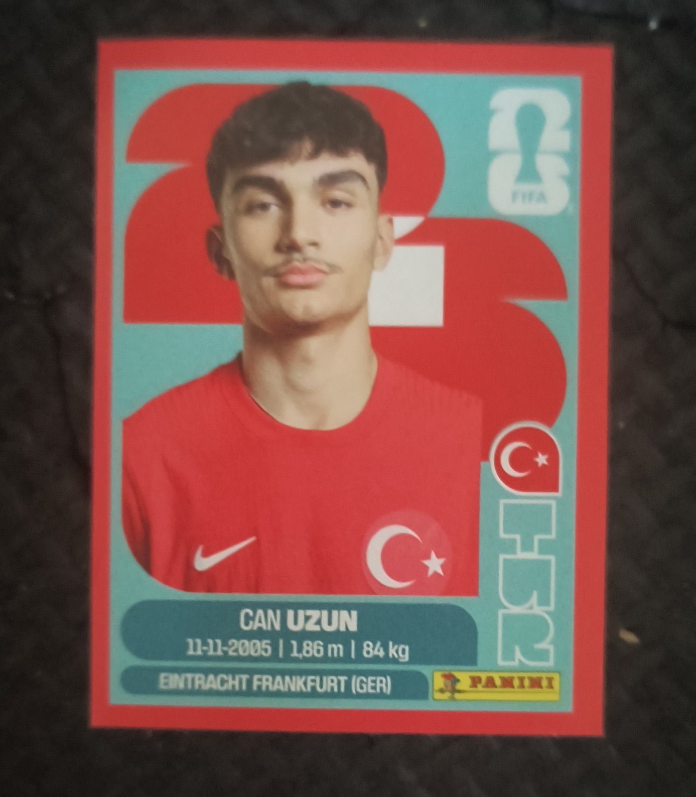 2026 Panini World Cup FIFA Red & Purple Boarder Stickers  *Pick*  update 10/12