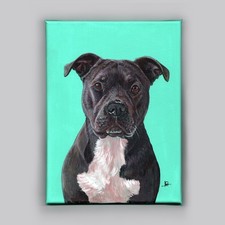 Custom Pet Portrait on Canvas – Original Handmade Artwork