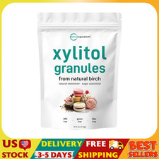 Xylitol Sweetener, 6 Pounds, Natural Sweetener, 1:1 Sugar Substitute and Low Cal