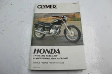 1978-2003 HONDA CM250 CMX250 CM200T CM185T CLYMER REPAIR/MAINT. MANUAL (TMAN01)