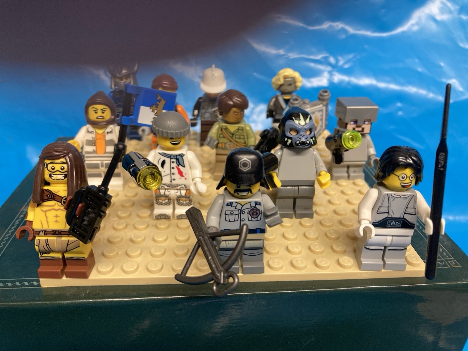 12 MINIFIGURE LEGO LOTTO 7