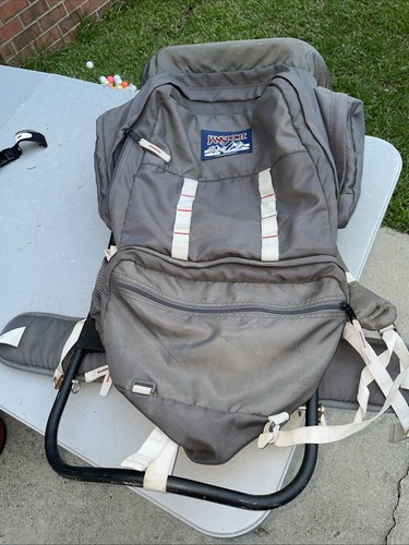 Jansport VTG Gray Scout 63 Aluminum Ext. Frame Backpack