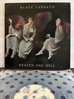 Black Sabbath / Heaven and Hell Vinyl LP   1980 Warner BSK3372 / Inner / Cleaned