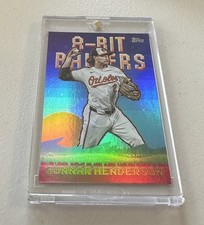 2025 Topps Series 1 Celebration Gunnar Henderson 8-Bit Ballers  Refractor 45/50