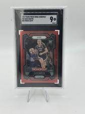 Kate Martin 2024 WNBA Prizm Monopoly #40 - SGC 9 Rookie Red Prizm /99