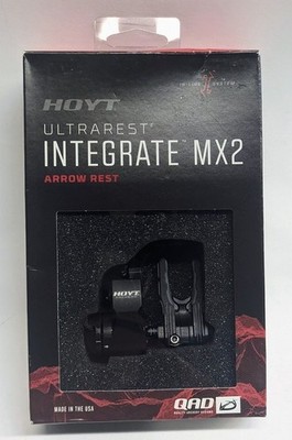 Hoyt QAD Ultrarest Integrate MX2 Arrow Rest - Left Hand #1770320