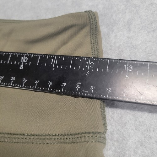 FP Movement Free People Mesh Paneled Ribbed Leggings Olive Green XS High Rise - 第 2/10 張圖片