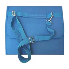 High-Capacity 80 Slots School Marker Case Markers Bag Holder Store & Carry Blue 