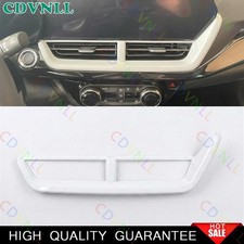 Cubierta de ventilación de salida de aire blanca brillante para consola central Chevy Trax 2023-2026