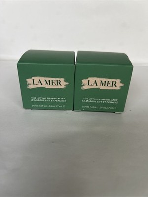 2 X La Mer The Lifting Firming Mask .24 OZ/7 ML New With Box