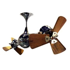 Matthews Fan Company Italo Ventania Bronzette Wood - IV-BZZT-WD