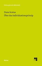 Über das Individuationsprinzip, Johannes Duns Scotus
