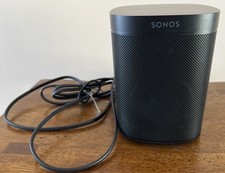 Sonos One SL S22 Black Wireless Speaker PreOwned Slightly Used
