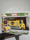 Funko POP! Marvel Deadpool's Chimichanga Truck #10 Vinyl Figure Rides Yellow NEW