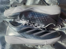 adidas Adizero Instinct Metal Fastpitch Softball Cleats Silver IH3468 Womens 8