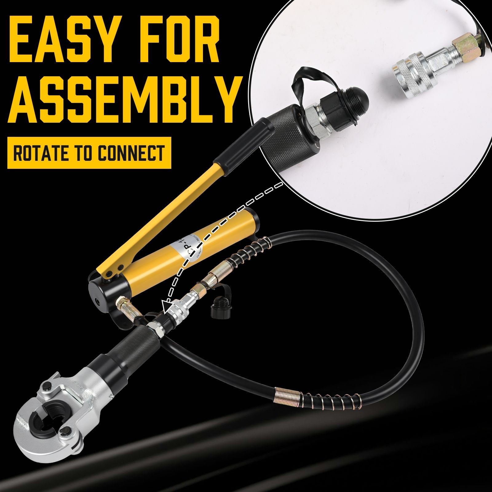 6T Hydraulische Presszange für Verbundrohr & Fittings V TH Profile Crimp 16-32mm